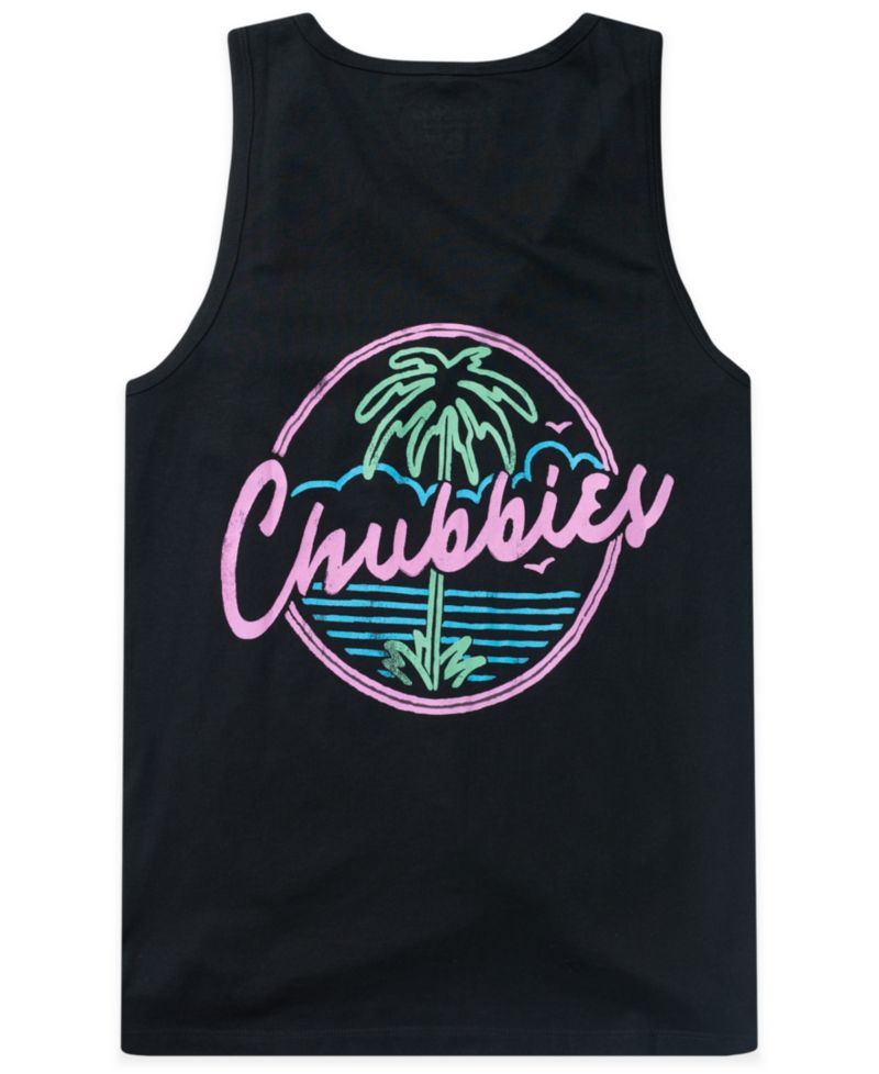 Men's The Night Never Sleeps Regular-Fit Graphic Tank Top