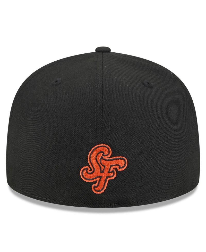 Men's Black San Francisco Giants 2025 City Connect Wordmark 59FIFTY Fitted Hat
