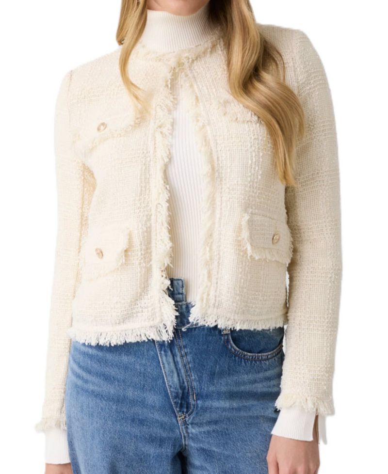 Women's Jenny Fringes Tweed Jacket