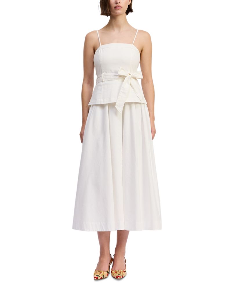 Women's Samantha Corset Mixed Media Dress