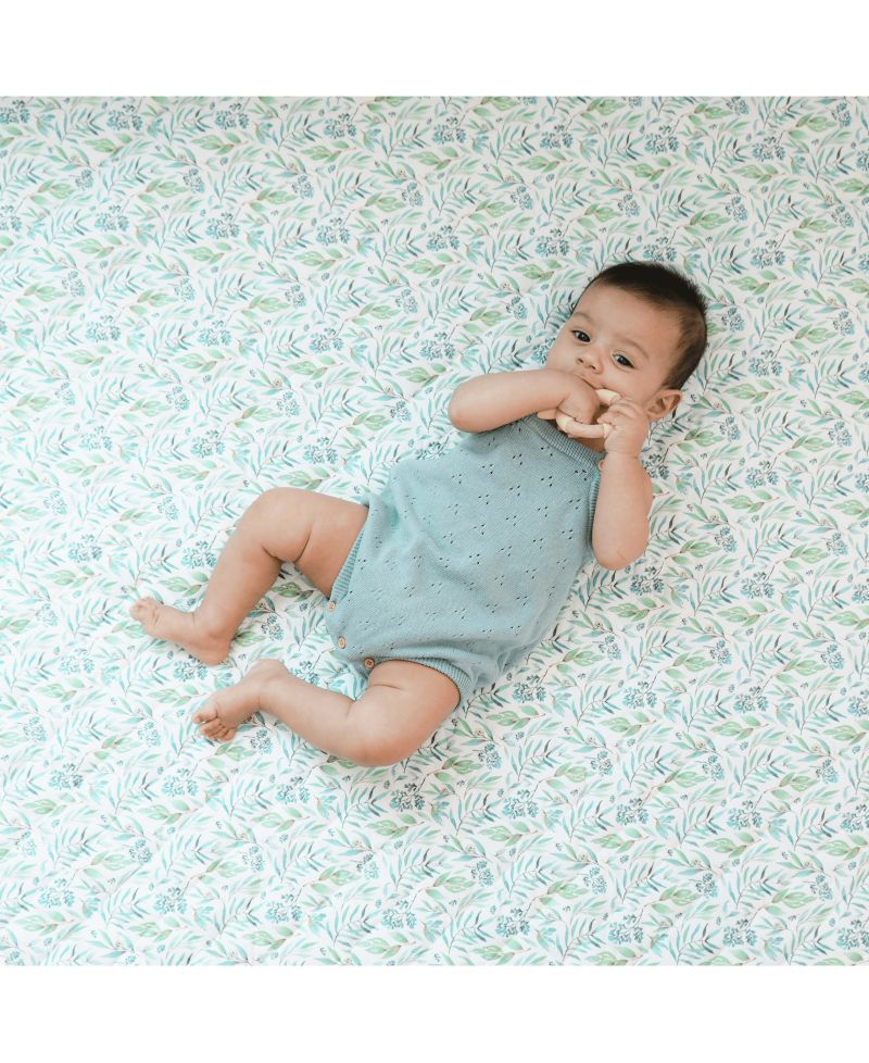 Poppy Pink Quilted Play Mat