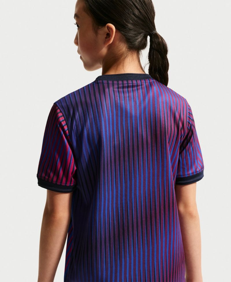Big Boys and Girls Navy Paris Saint-Germain 2026/27 Dri-FIT Pre-Match Jersey