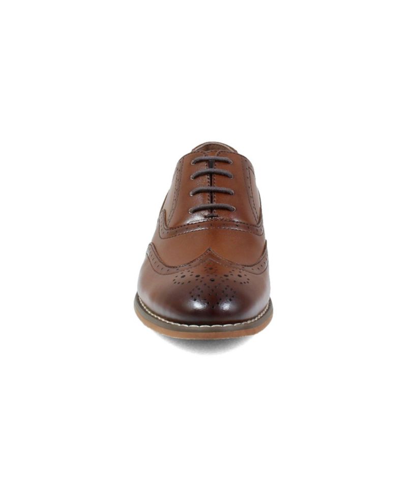 Little Boy Dunbar Wingtip Oxford Shoe