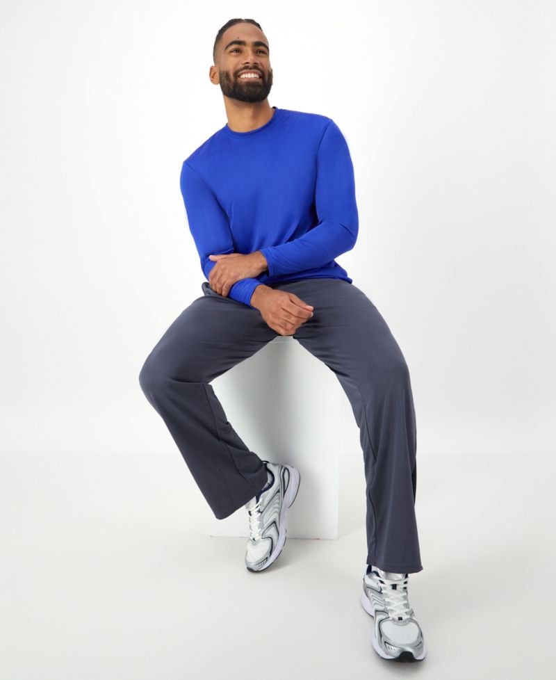 Sport Men's Cool DRI Performance Long Sleeve T-Shirt, 2-Pack