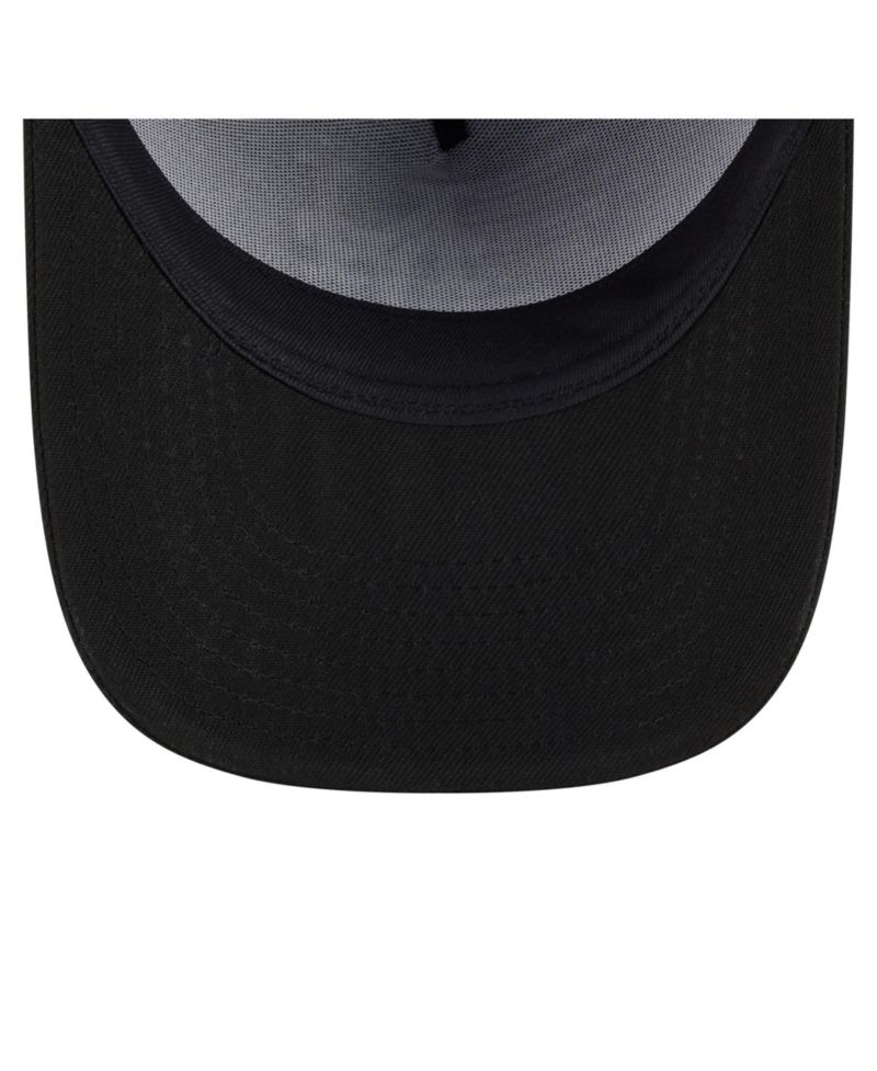 Men's Black New York Mets Motion A-Frame 9FIFTY Snapback Hat