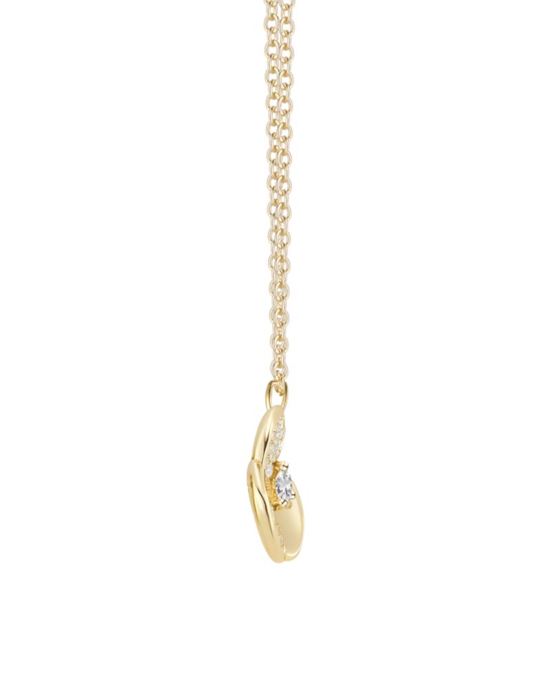 Diamond Pendant Necklace (1/3 ct. t.w.) in 14k Gold Over Sterling Silver