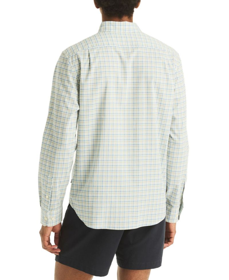 Men's Long-Sleeve Plaid Shirt