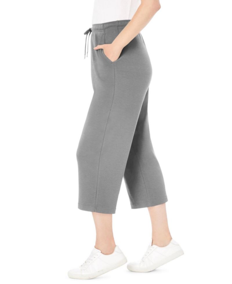 Women's Sport-Knit Pull-On Capri Pants