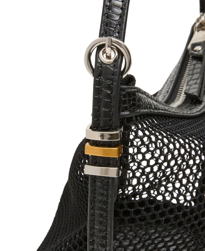 Vixen Mesh Small Shoulder Handbag