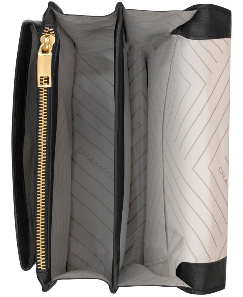 Leather Travel Clutch 8.5" Shoulder Bag