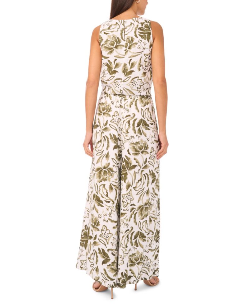 Women's Elastic Waist Mid-Rise Pants