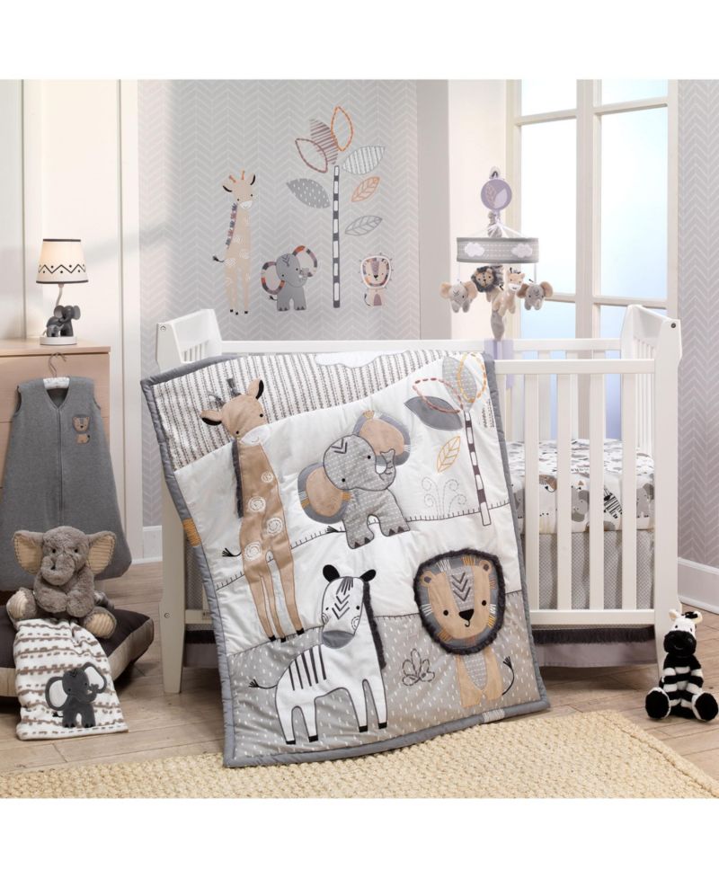 Baby Jungle Safari Musical Spinning Crib Mobile