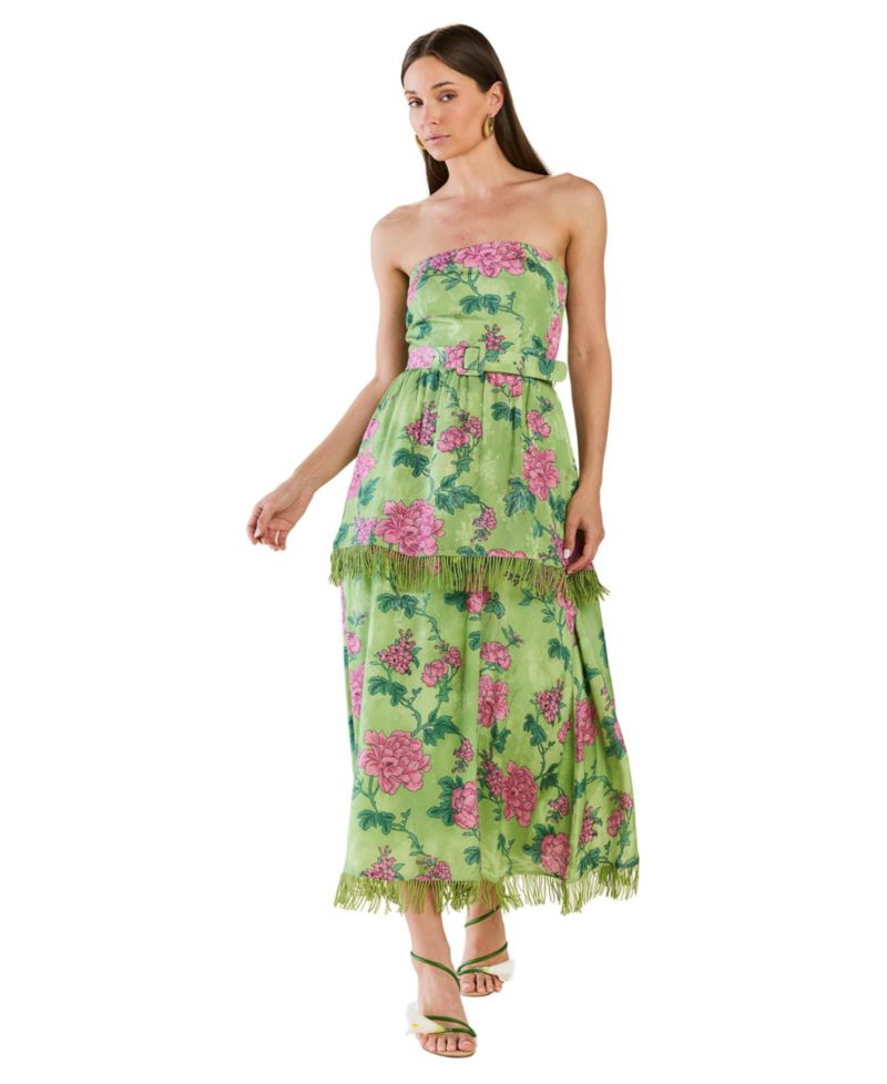 Women's Strapless Daisy Dress