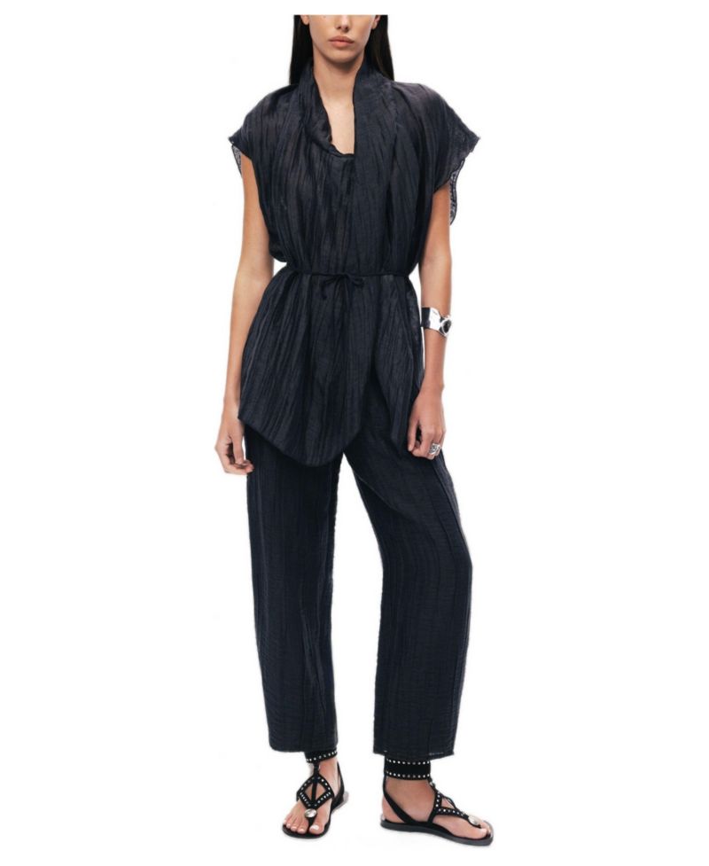 Women's Belted Vest