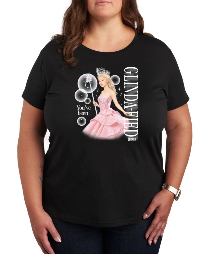 Plus Size Wicked Elphaba Glinda Graphic Tee