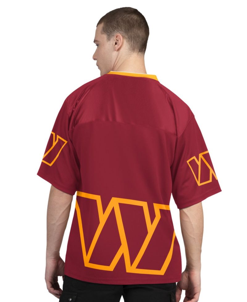 Men's Burgundy/White Washington Commanders Short Sleeve & Long Sleeve T-Shirt Combo Pack