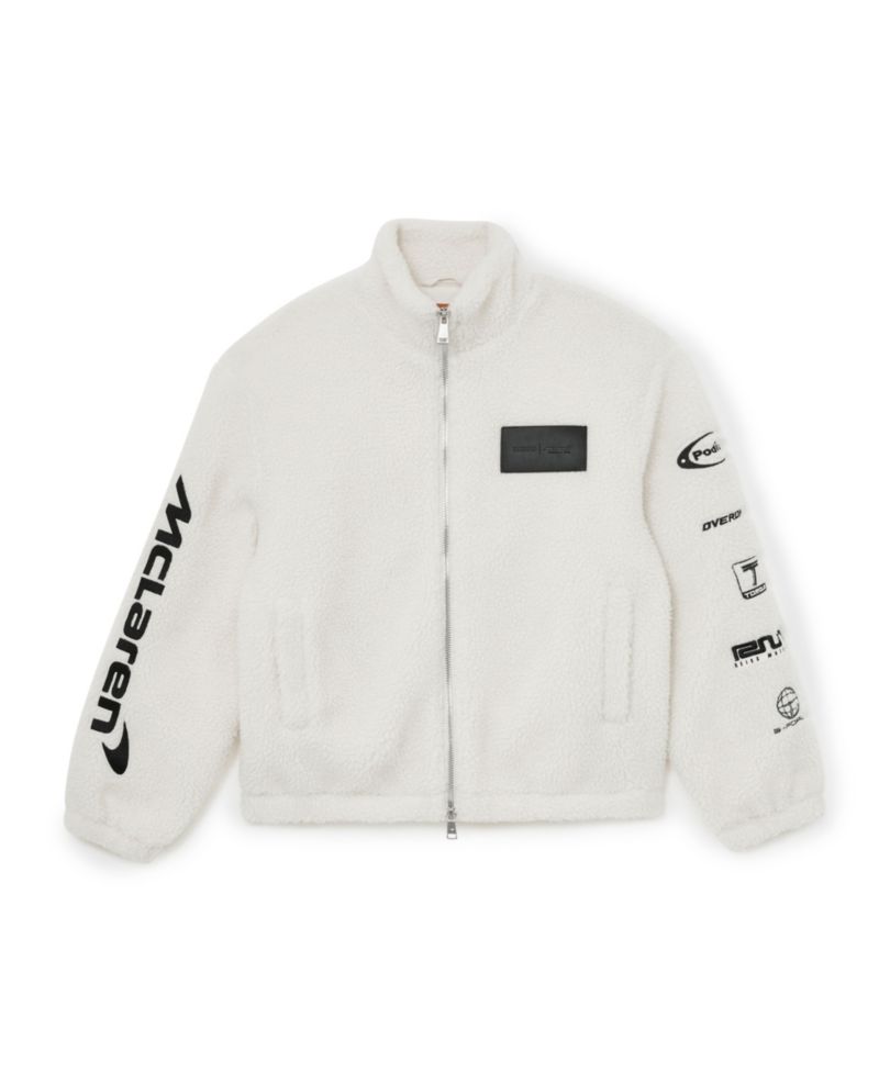 Men's Nylo Logo Embroidered Fleece Jacket