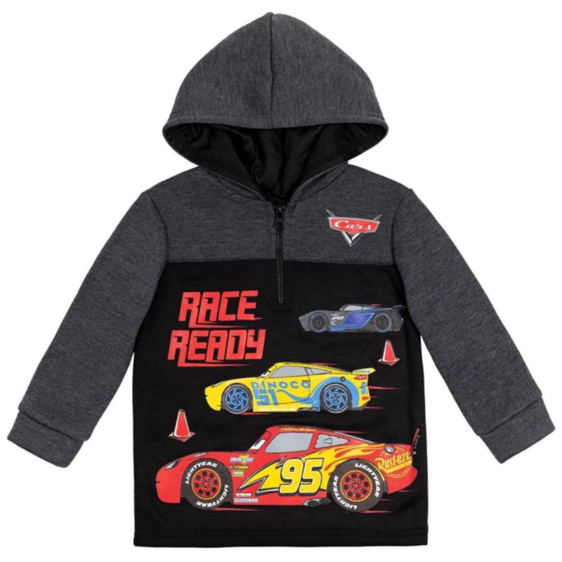 Toddler Boys (2T-5T) Pixar Lightning McQueen Fleece Pullover Hoodie
