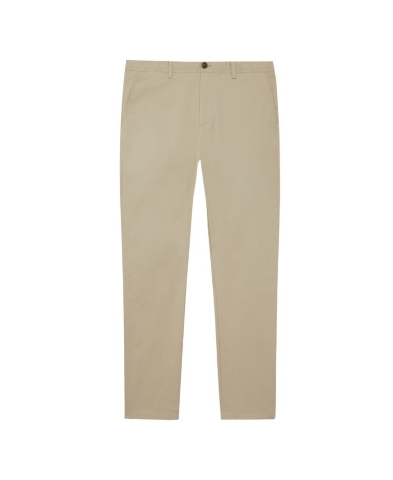 Men's Pitch Washed-Cotton Slim-Fit Chinos Pants