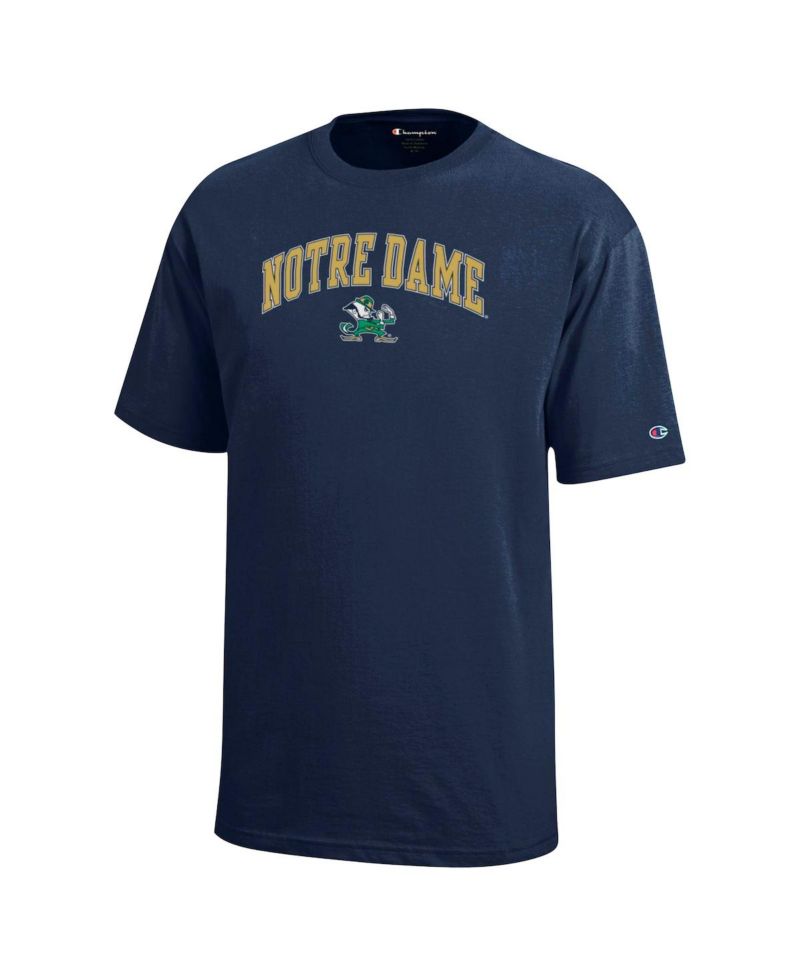 Big Boys and Girls Notre Dame Fighting Irish Arch Over Logo T-Shirt