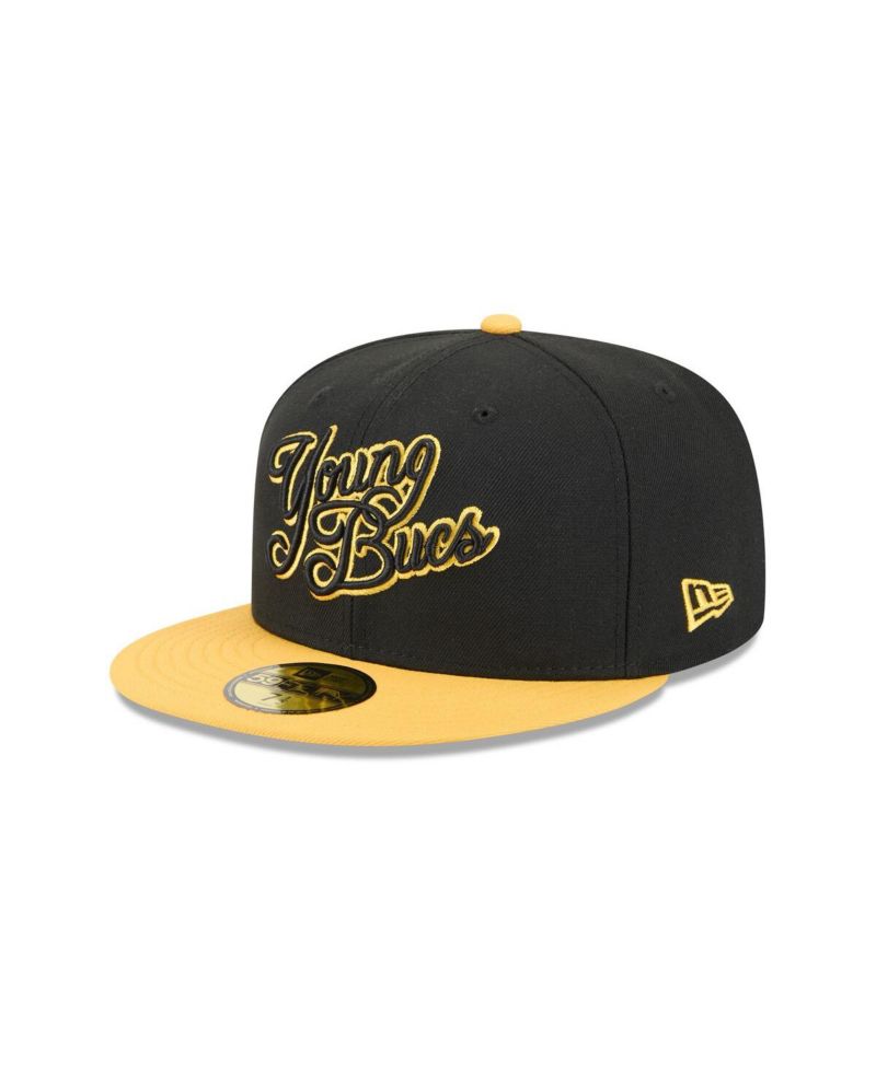 Men's Black Indianapolis Indians Theme Nights 59FIFTY Fitted Hat