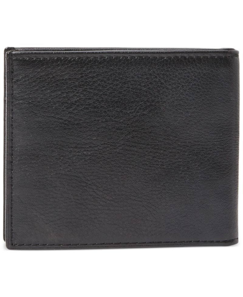 Men's Pebbled Leather Billfold