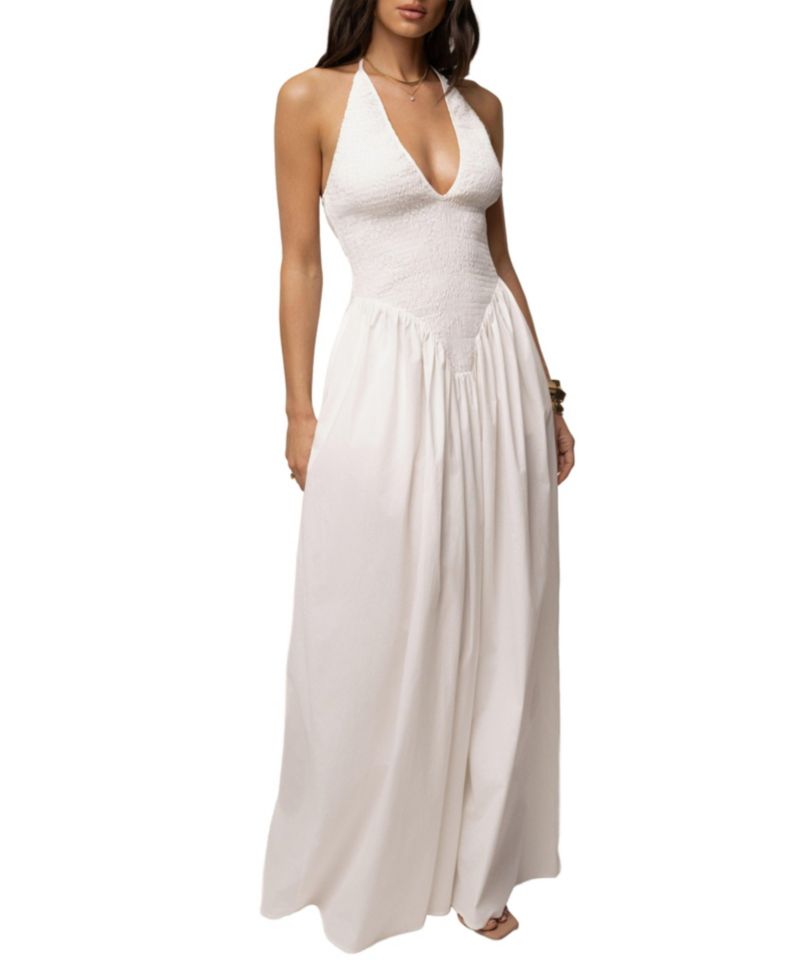 Women's Madrid Halter Maxi Dress