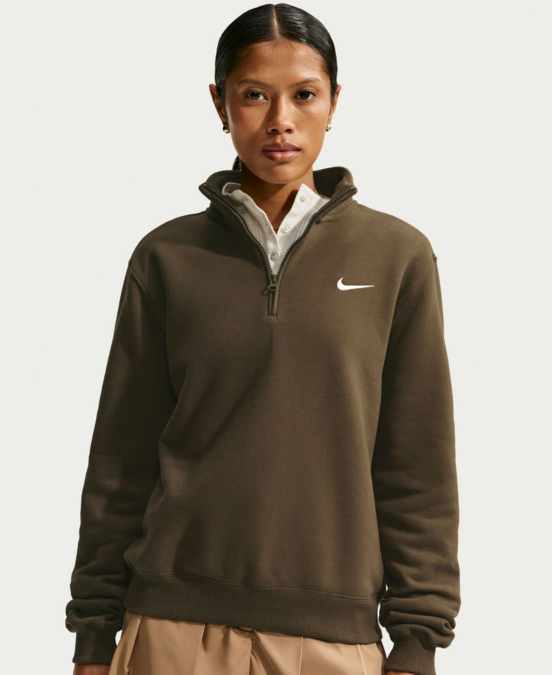Women's Studio Fleece Quarter-Zip Top