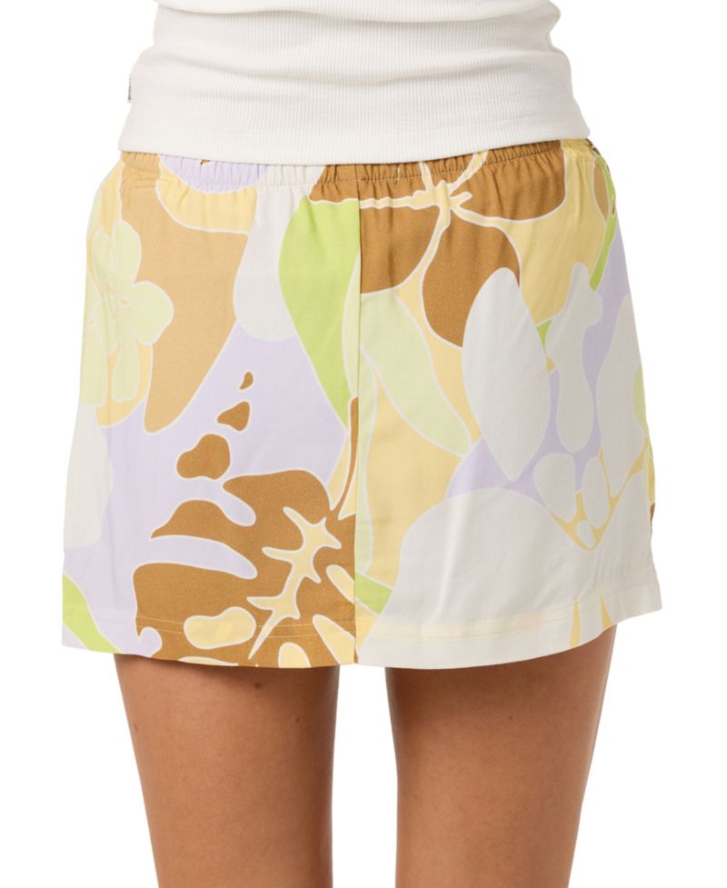 Women's Alyssa Leah Tropical-Floral Mini Skort