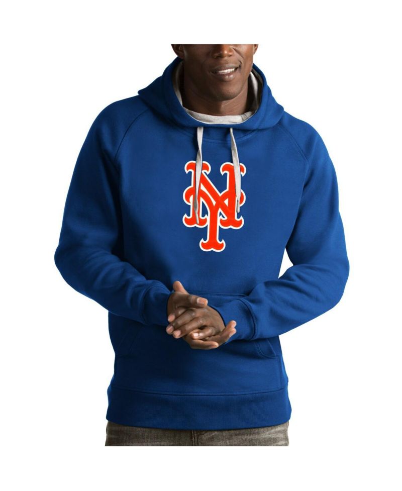 Men's Royal New York Mets Victory Pullover Hoodie