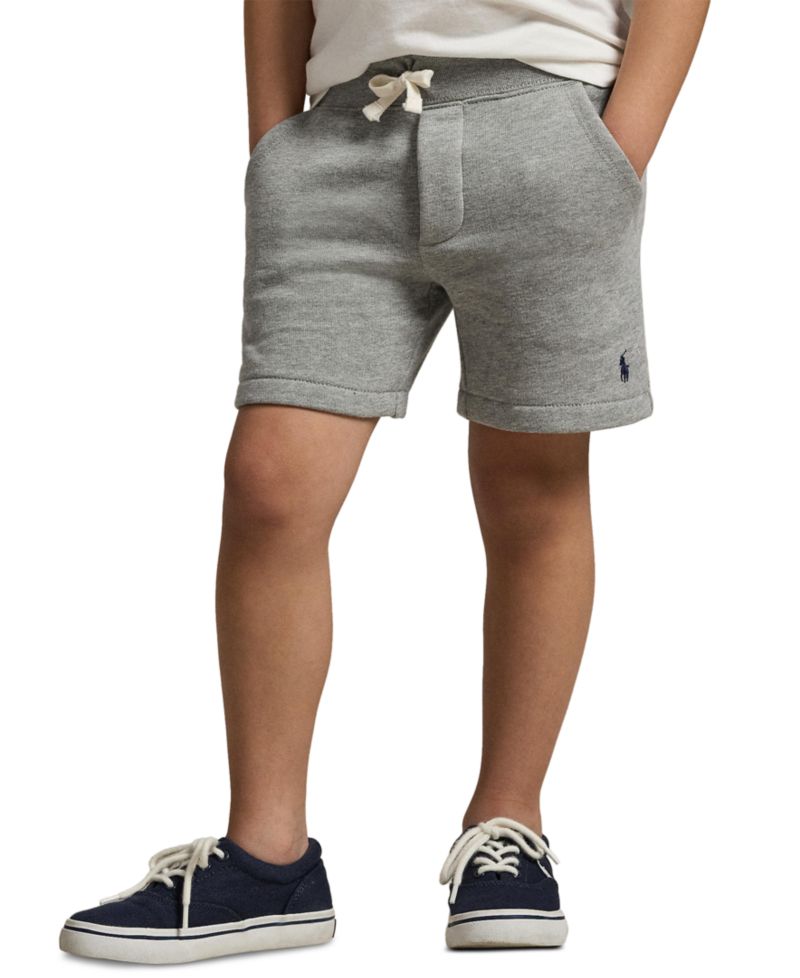 Toddler and Little Boys Drawstring Fleece Shorts