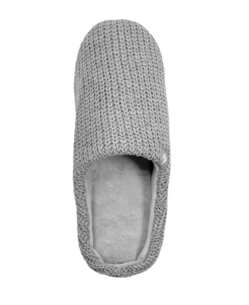 Men's Asher Rib Knit Scuff Slippers