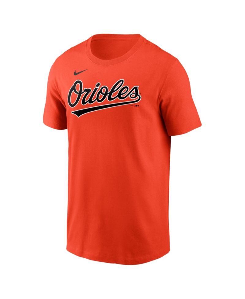 Men's Adley Rutschman Orange Baltimore Orioles Name & Number T-Shirt