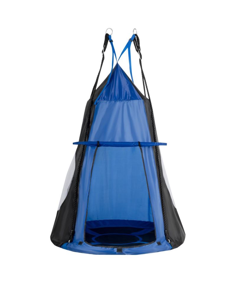 Kids 2-in-1 40 Inch Hanging Chair Detachable Swing Tent