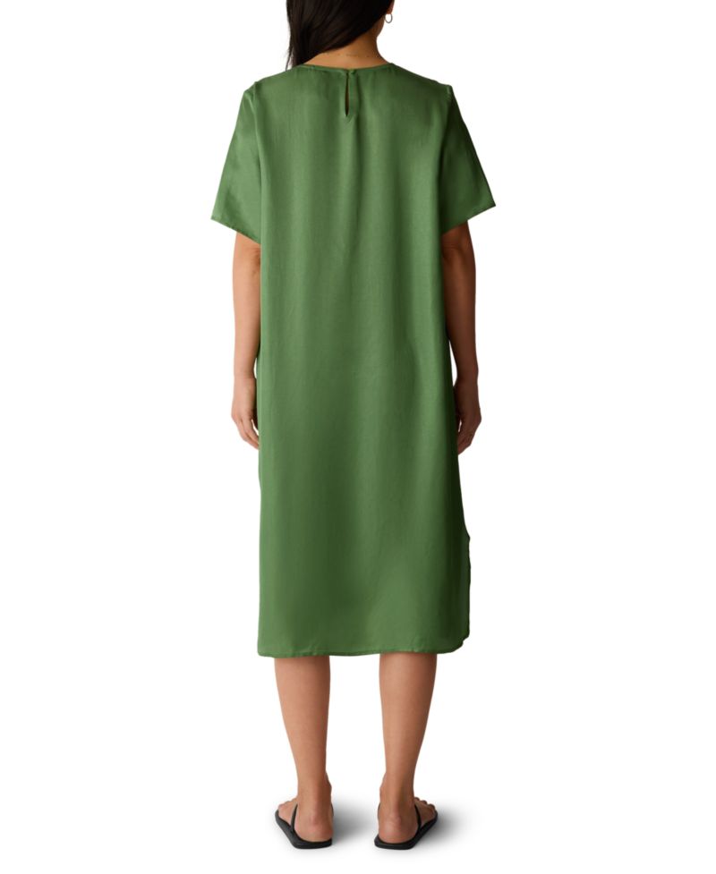 Women's Short-Sleeve Round Neck Dress