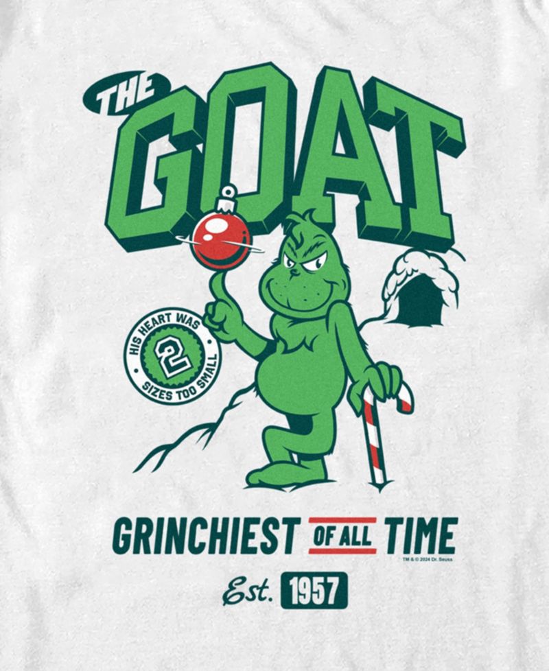 Men's Grinchiest Goat Short Sleeve T-Shirt