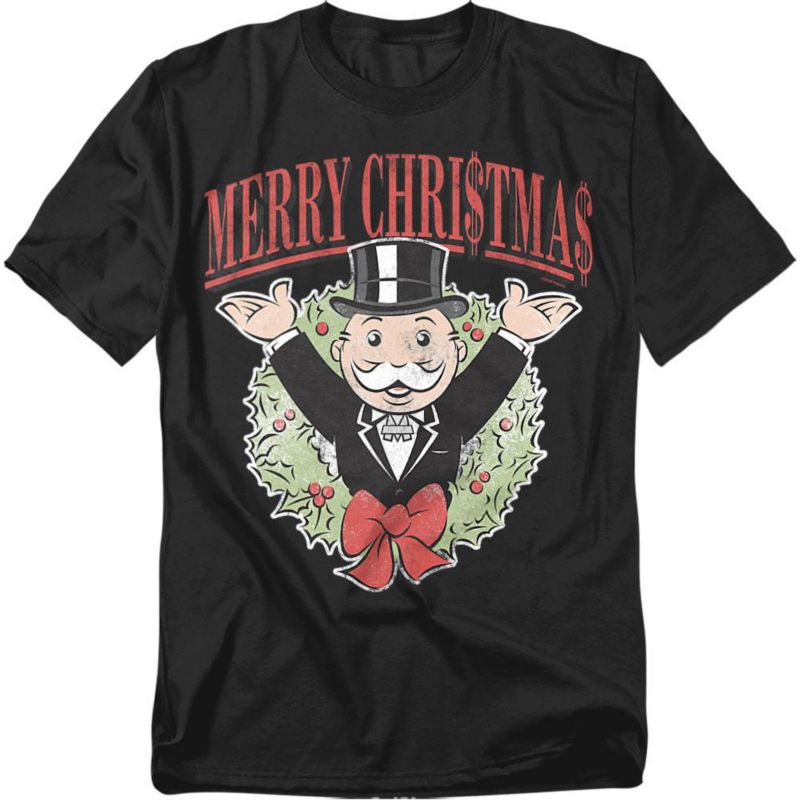 Men's Man Merry Christmas T-Shirt