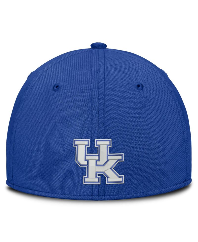 Men's Royal Kentucky Wildcats Rise On-Field SwooshFlex Dri-FIT Flex Hat