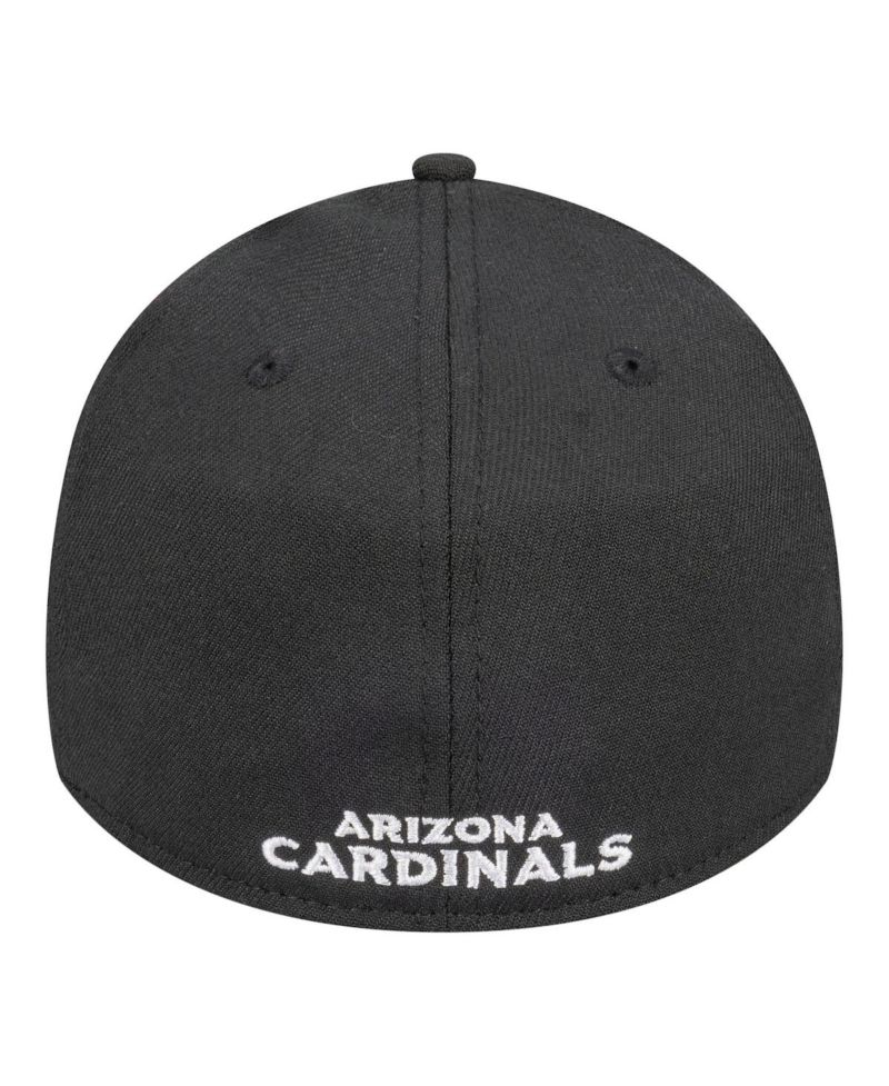Men's Black Arizona Cardinals Core Team 39THIRTY Flex Hat