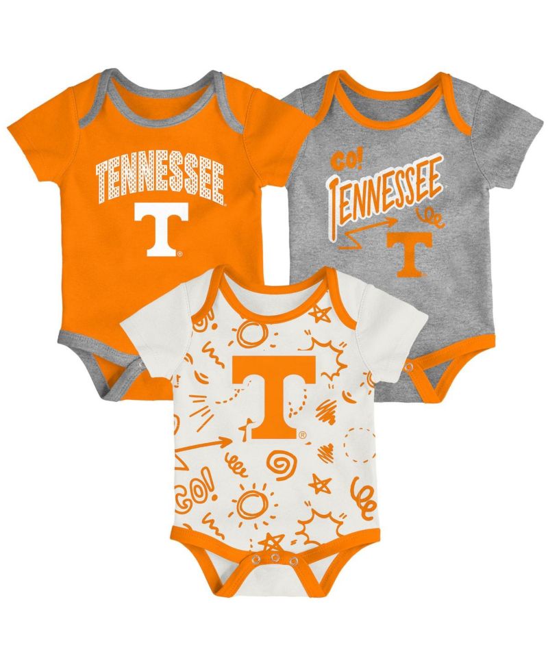 Baby Boys and Girls 3-Piece Tennessee Volunteers All Day Play Bodysuit
