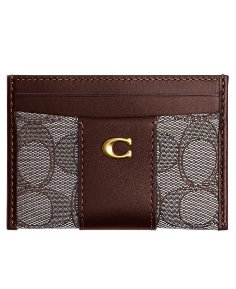 Essential Signature Canvas Card Case