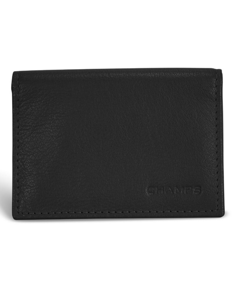 Men's Onyx Collection Leather Card Case