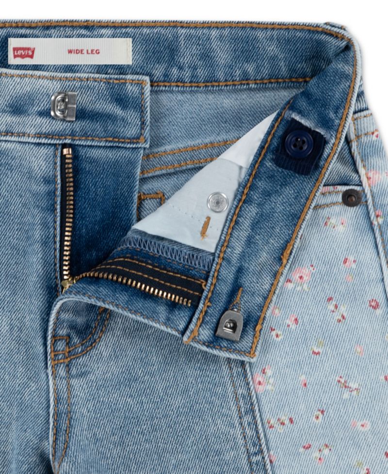 Girls' 2T-6X Straight-Leg Jeans