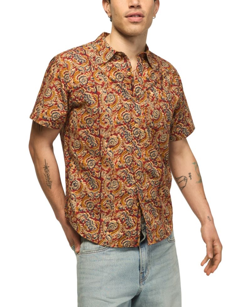 Men's San Gabriel Floral-Print Shirt