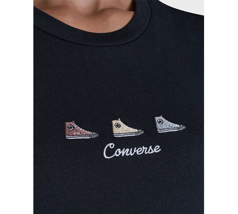 Women's Trio Embroidered T-Shirt