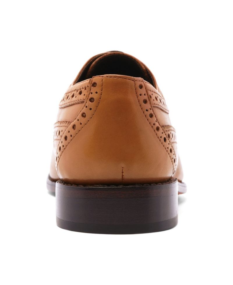 Men's Regan Wingtip Leather Lace-Up Dress Shoes