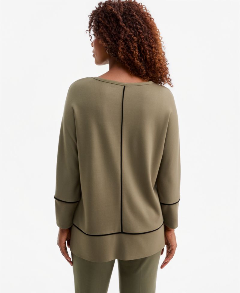 Women's Crewneck Tunic Top