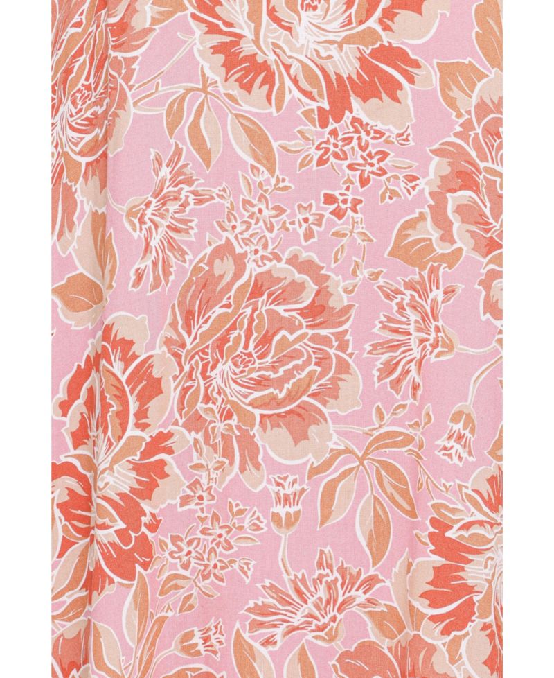 Women's Kahlie Floral-Print Square-Neck Maxi Dress