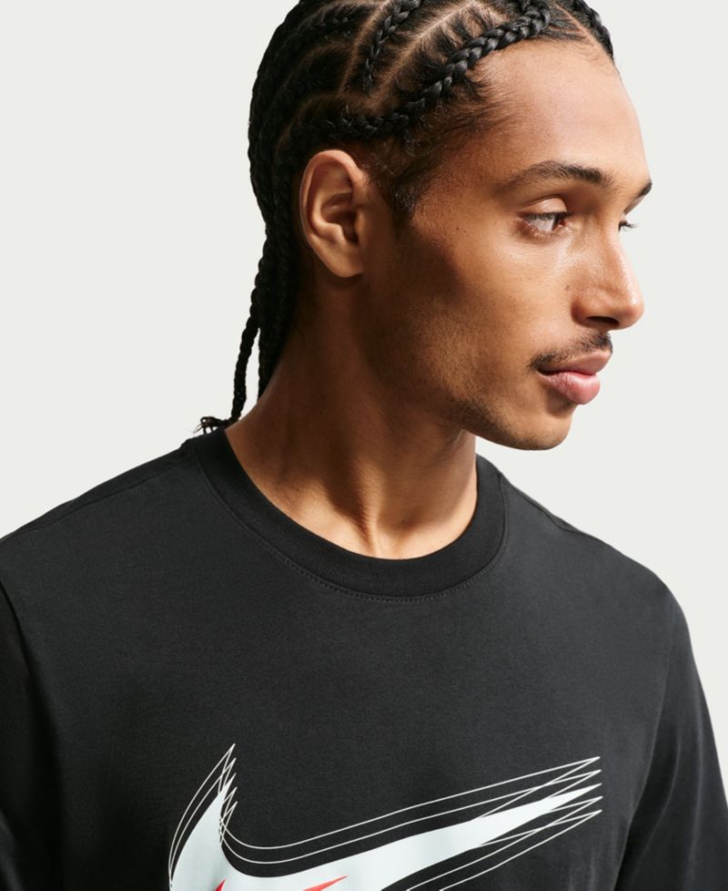 Мужская футболка с круглым вырезом и логотипом Swoosh