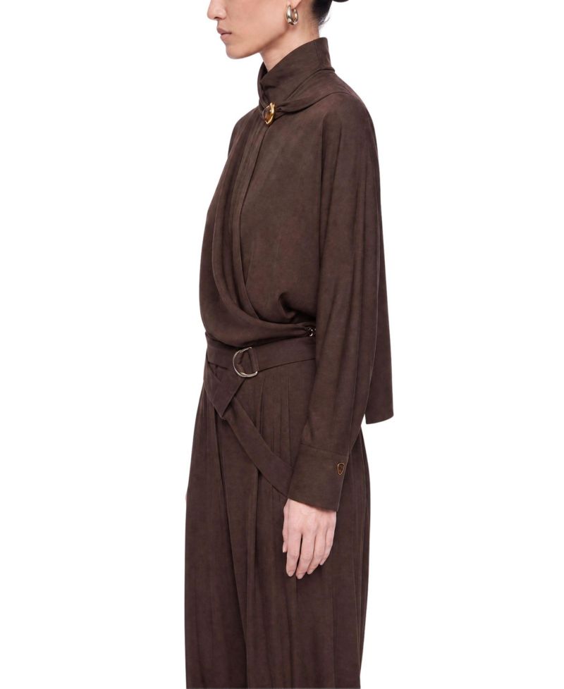 Women's Belted Harem Trousers